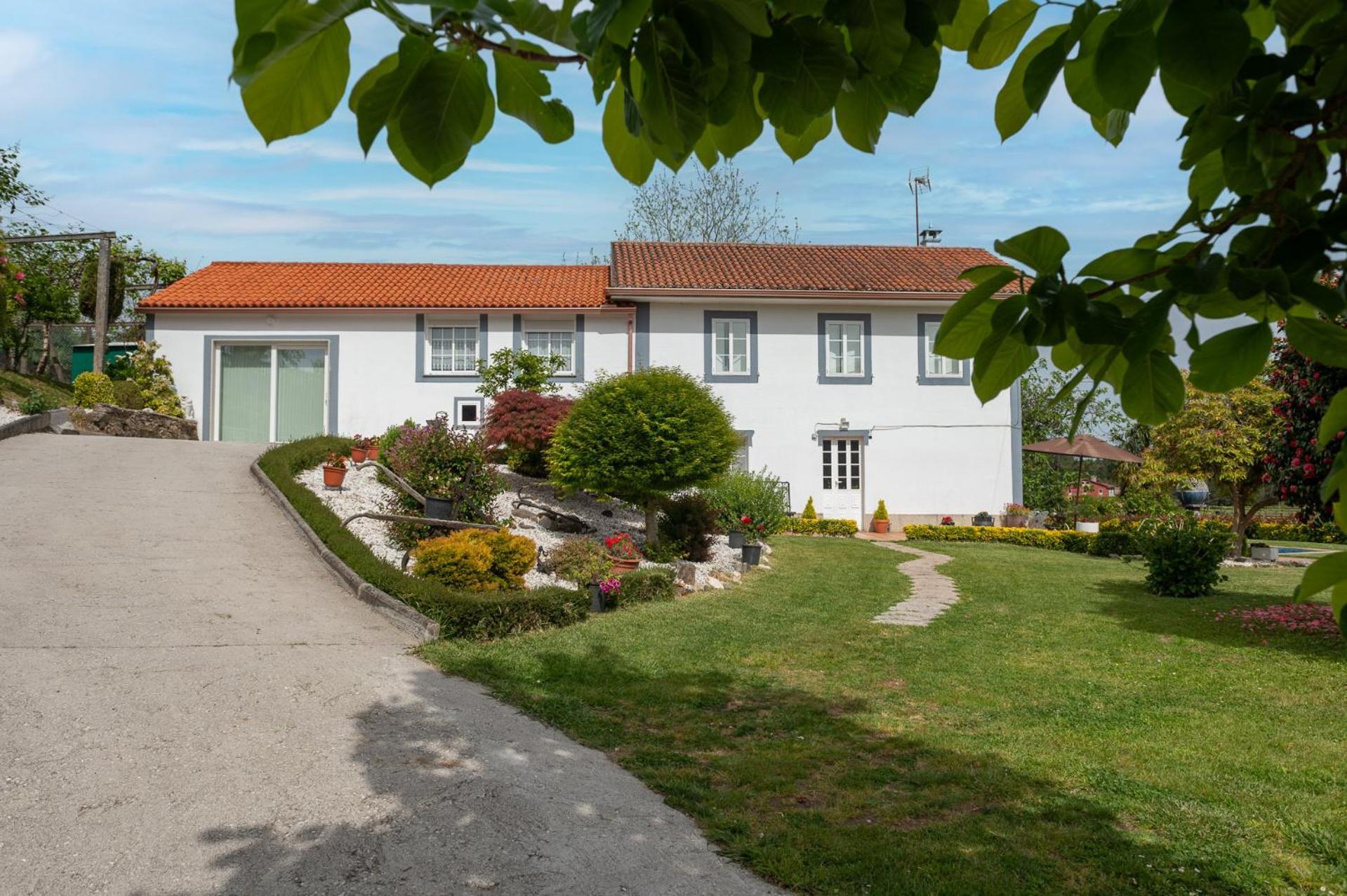 Casa Tarrio Con Piscina - Santiago De Compostela Villa Boqueixon Exterior photo